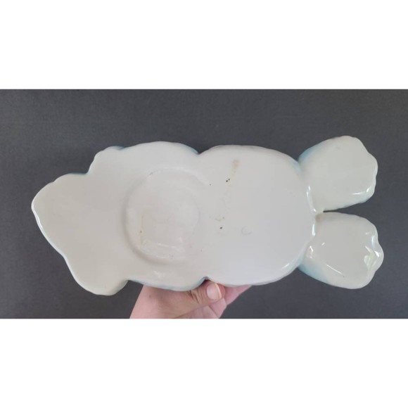 Vintage Sleeping Dog Planter - Picture 10 of 10